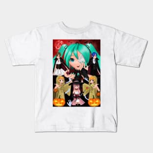 Autumn and Halloween (Vocaloid) Kids T-Shirt